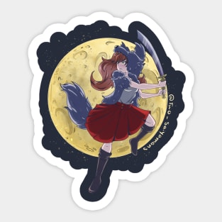 Night Warrior Sticker